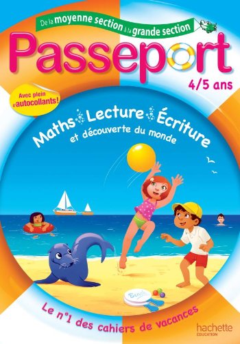 Passeport - De la moyenne à la grande section - 4/5 ans