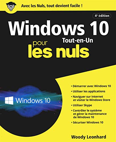 Windows 10 Tout en 1 pour les Nuls, 4e éd