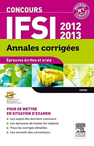 Annales corrigées Concours IFSI 2012-2013