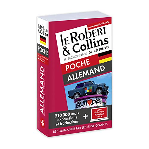 Dictionnaire Le Robert & Collins Poche Allemand et sa version numérique à télécharger PC