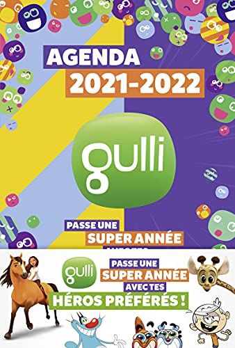 Gulli – Agenda 2021-2022 – Avec des jeux et des infos – Dès 7 ans