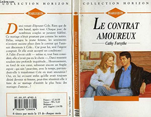 Le contrat amoureux (Collection Horizon)