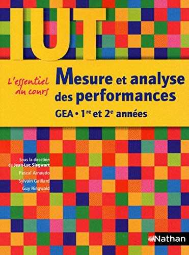 Mesure et analyse des performances : IUT GEA 1re et 2e années