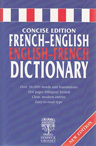 Webster's French-English, English-French Dictionary