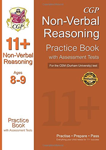 11+ Non-Verbal Reasoning Practice Book with Assessment Tests (Ages 8-9) for the CEM Test