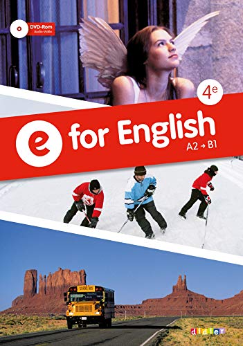 E for English 4e - Anglais Ed.2013 - Manuel + DVD-rom