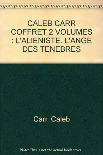 Caleb Carr, coffret, 2 volumes