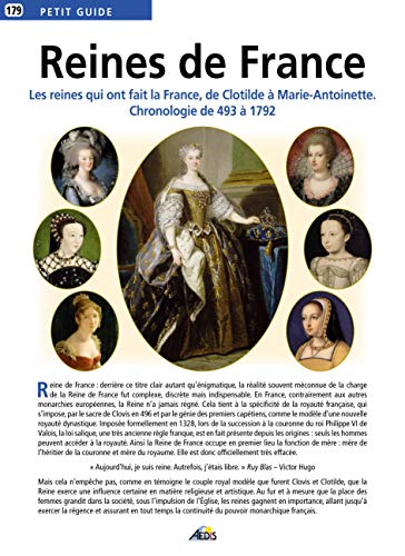 PG179 - Reines de France : Chronologie de 493 à 1792