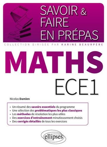 Mathématiques ECE1