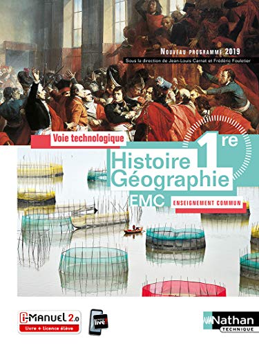 Histoire-Géographie - EMC - 1re technologique