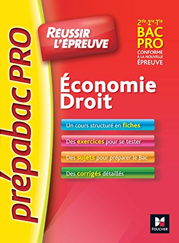 PREPABAC - Economie-Droit - Bac Pro - N°1