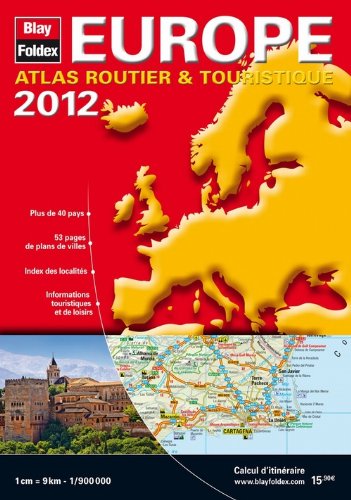 Europe : Atlas routier & touristique 1/900 000
