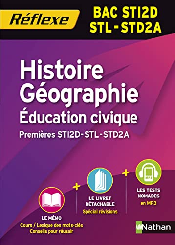 Histoire-Géographie Education civique 1e STI2D-STL-STD2A