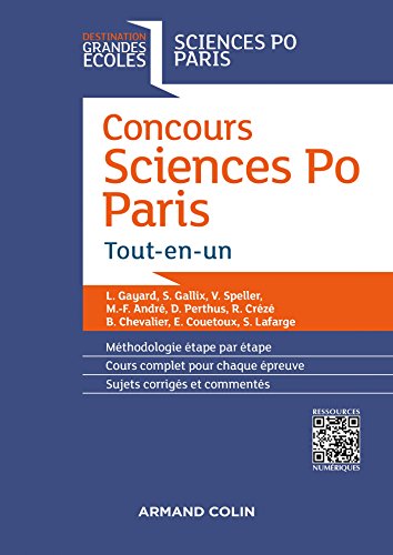 Concours Sciences Po Paris - Tout-en-un: Tout-en-un