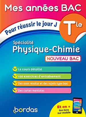 Specialité Physique-Chimie Tle