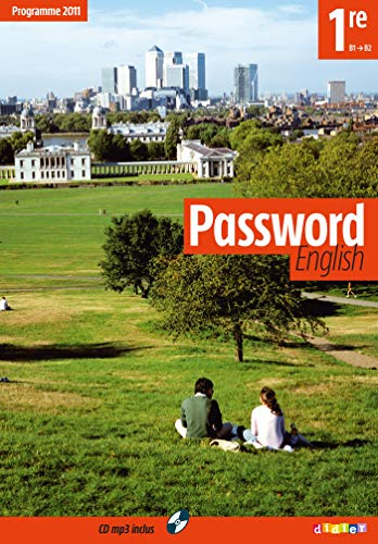 Password English 1re - Livre + CD mp3