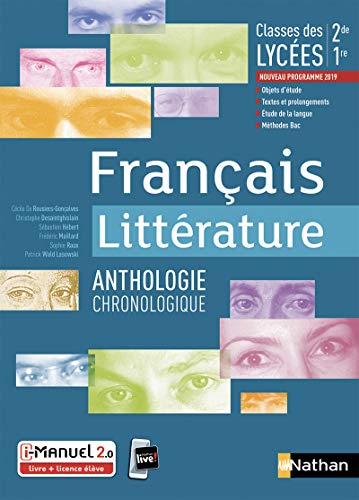 Francais littérature 2de, 1re
