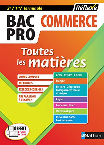 Bac Pro commerce 2de/1re/Term