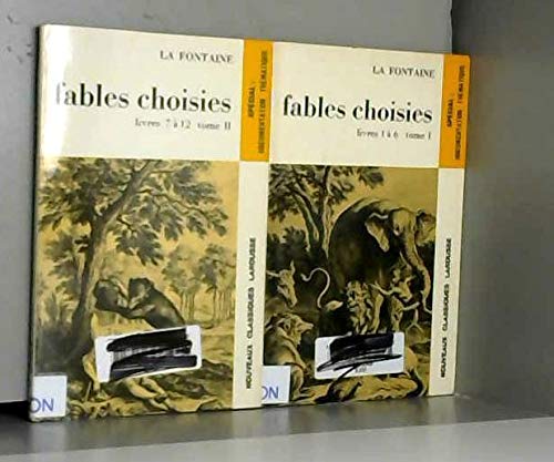 FABLES CHOISIES TOME 2 LIVRES 7 A 12