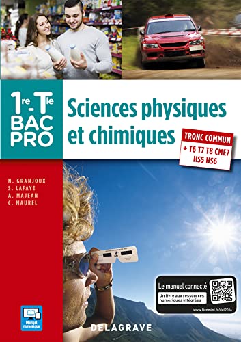 Sciences physiques et chimiques 1re,Tle Bac Pro (2016) - Pochette élève