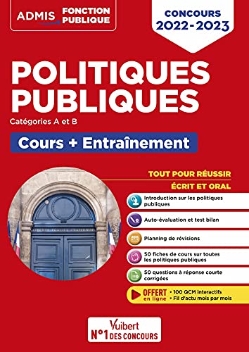 Politiques publiques - Catégories A et B: Concours 2022-2023