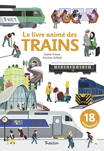 Le livre animé des trains