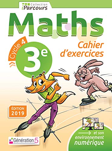 Cahier d'exercices iParcours Maths 3e