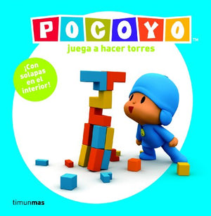 Pocoyó juega a hacer torres: Libro con solapas: 1