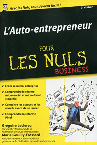 L'auto-entrepreneur poche pour les Nuls Business