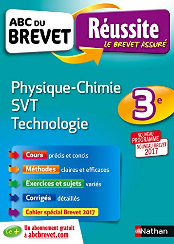 Physique-Chimie-SVT- Techologies 3e