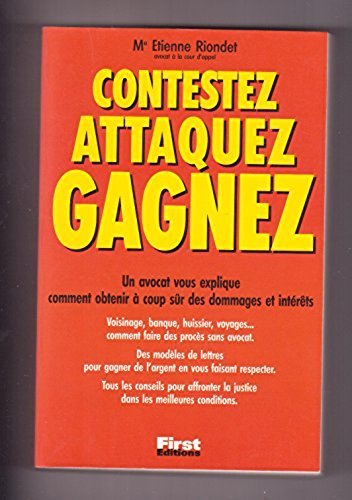 Contestez, Attaquez, Gagnez !