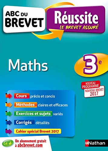 ABC du Brevet - Maths 3e - Nouveau Brevet 2017