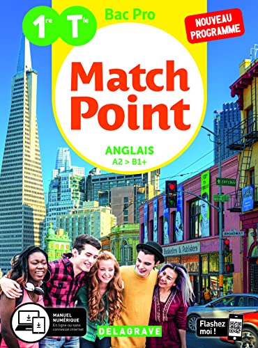 Match Point Anglais 1re, Tle Bac Pro (2020) - Pochette élève