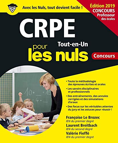 CRPE Tout-en-Un pour les Nuls Concours, édition 2019