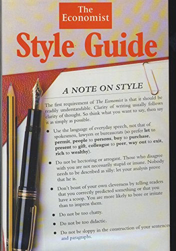 Style Guide: A User's Guide to Good Written English