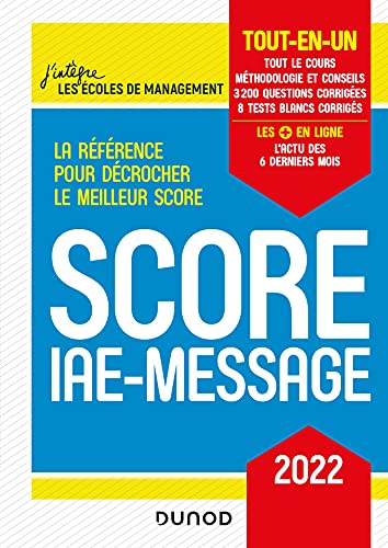 Score IAE-Message - 2022 - Tout-en-un: Tout-en-un (2022)