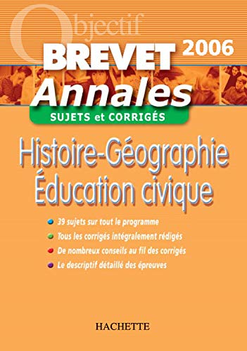 Histoire-Géographie Education civique: Sujets et corrigés