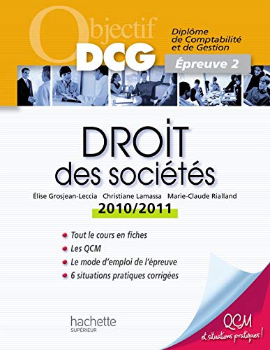 Droit des Sociétés 2010/2011 - DCG Épreuve 2
