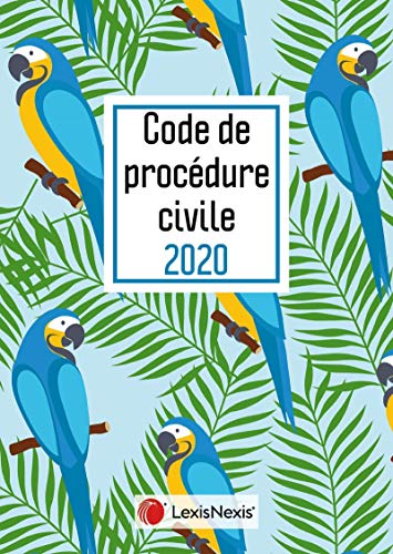 Code de procédure civile 2020 jaquette Perroquet