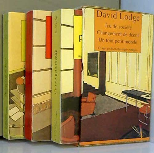 David Lodge Coffret 3 Volumes : Un tout petit monde. Changement de décor. Jeu de société