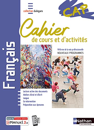 Français - CAP - Cahier de cours et d'activités