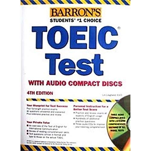 Barron's TOEIC Test with Audio CDs