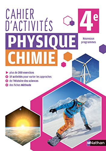 Cahier de Physique-Chimie 4e