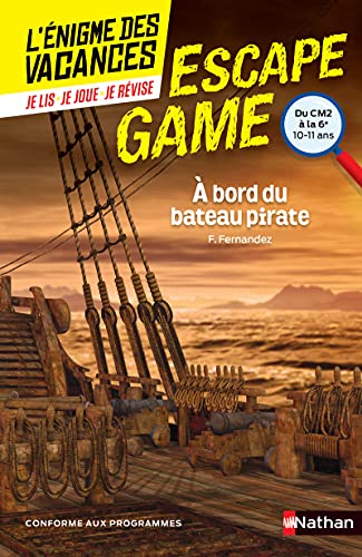L'énigme des vacances Escape Game - À bord du bateau pirate - CM2 vers 6e - 10/11 ans (52)
