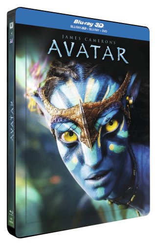 Avatar [Combo Blu-ray 3D + Blu-ray + DVD - Édition boîtier SteelBook]