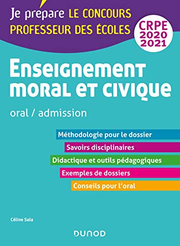 Enseignement moral et civique - Oral, admission - CRPE 2020-2021 (2020-2021)