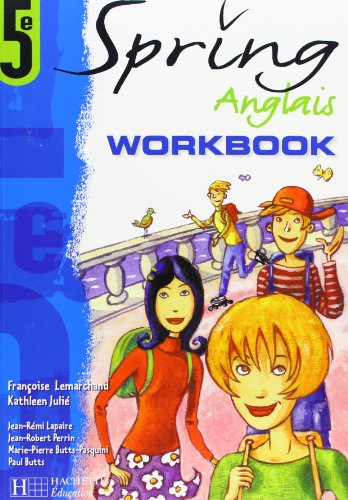 Spring 5e LV1 - Anglais - Workbook - Edition 2001: Anglais