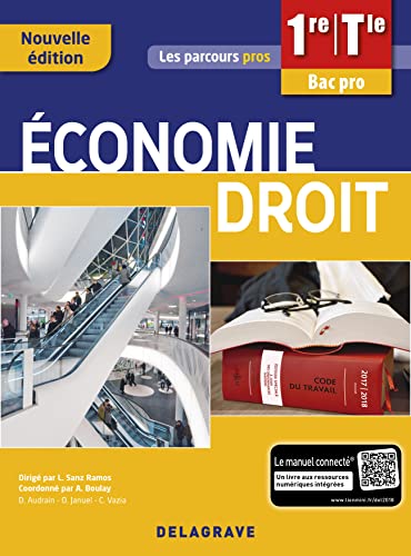 Economie Droit 1re, Tle Bac Pro (2018) - Pochette élève