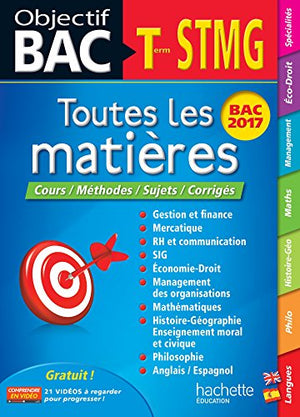 Toutes les matières Tle STMG