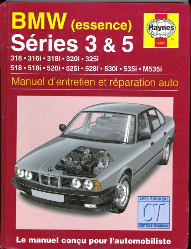 BMW série 3 et série 5 de 1981 à 1993 essence